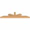Ekena Millwork Saratoga Smooth Timber Gable Bracket, Western Red Cedar, 96"W x 24"H x 5 1/2"D x 5 1/2"F, 6/12 Pitch GBW096X24X0606SAR00SWR - alternate 5